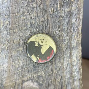 Vintage Iconic Jean Harlow Collectible Pin - 70’s Made in Canada